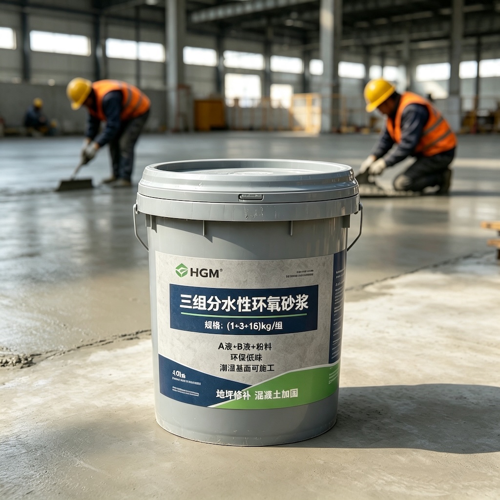 云龙三组份水性环氧砂浆